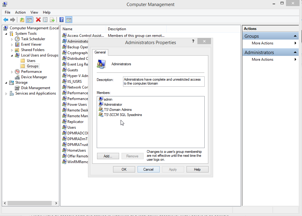 system center configuration manager client